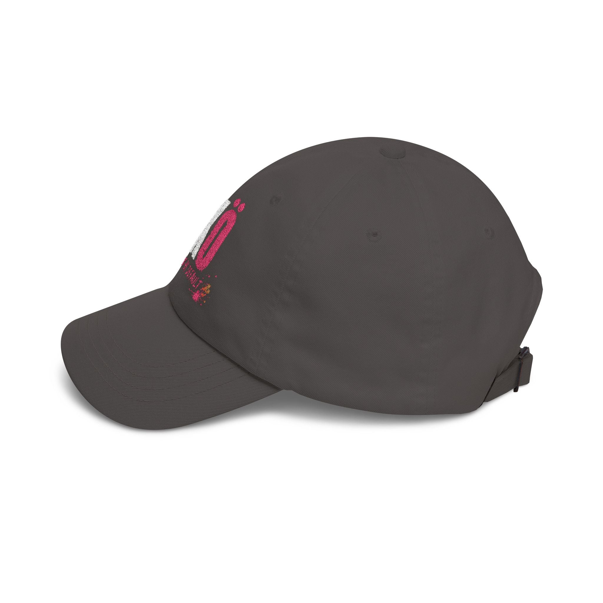 Classic Dad Cap - 'Irreverent By Default' Distressed Embroidered Hat