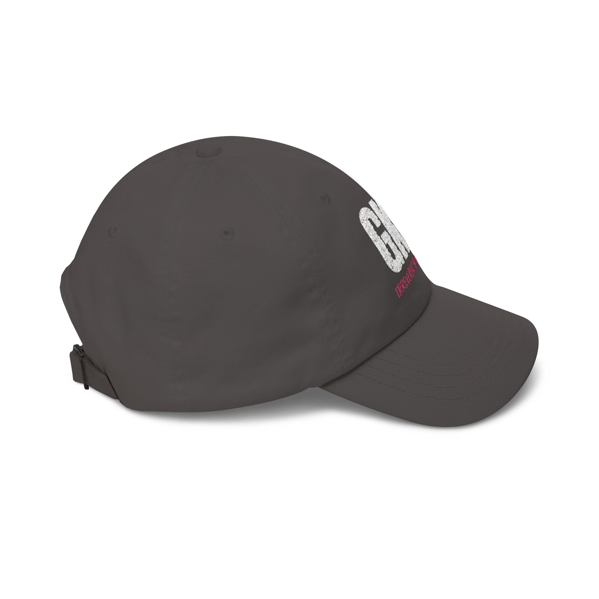 Classic Dad Cap - 'Irreverent By Default' Distressed Embroidered Hat