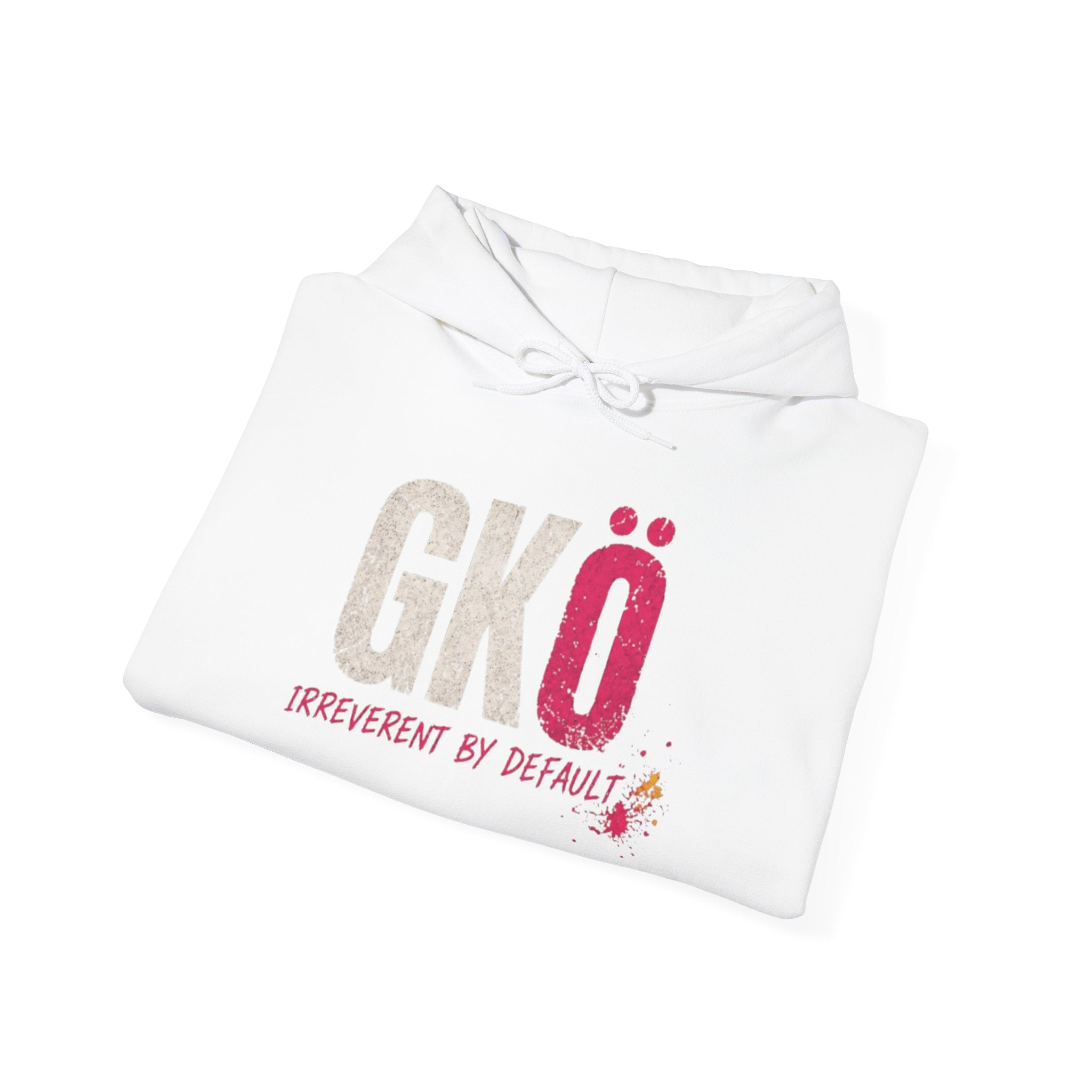 GKÖ Logo Hoodie — Irreverent By Default Graphic Sweatshirt