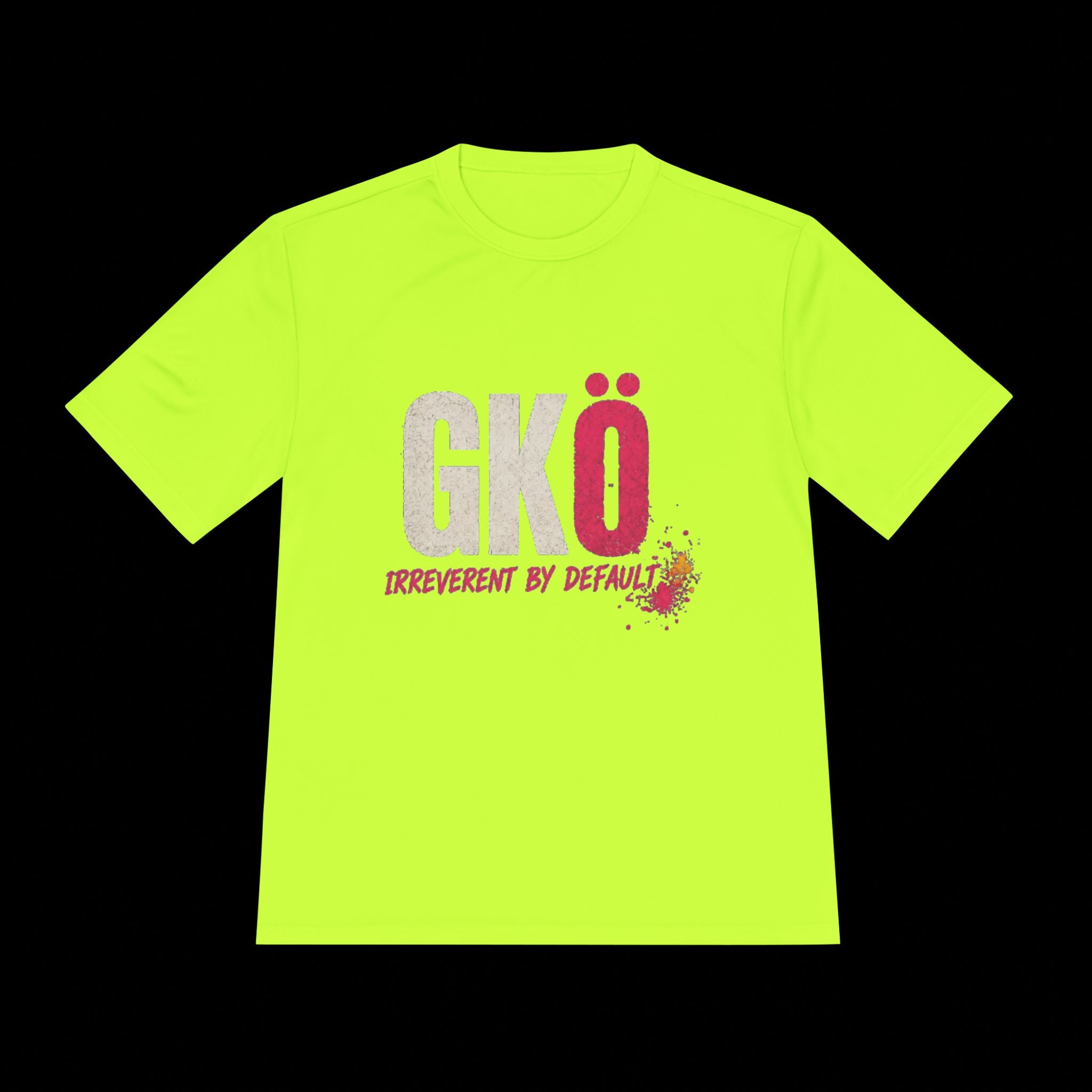 GKÖ 'Irreverent by Default' Moisture-Wicking Tee