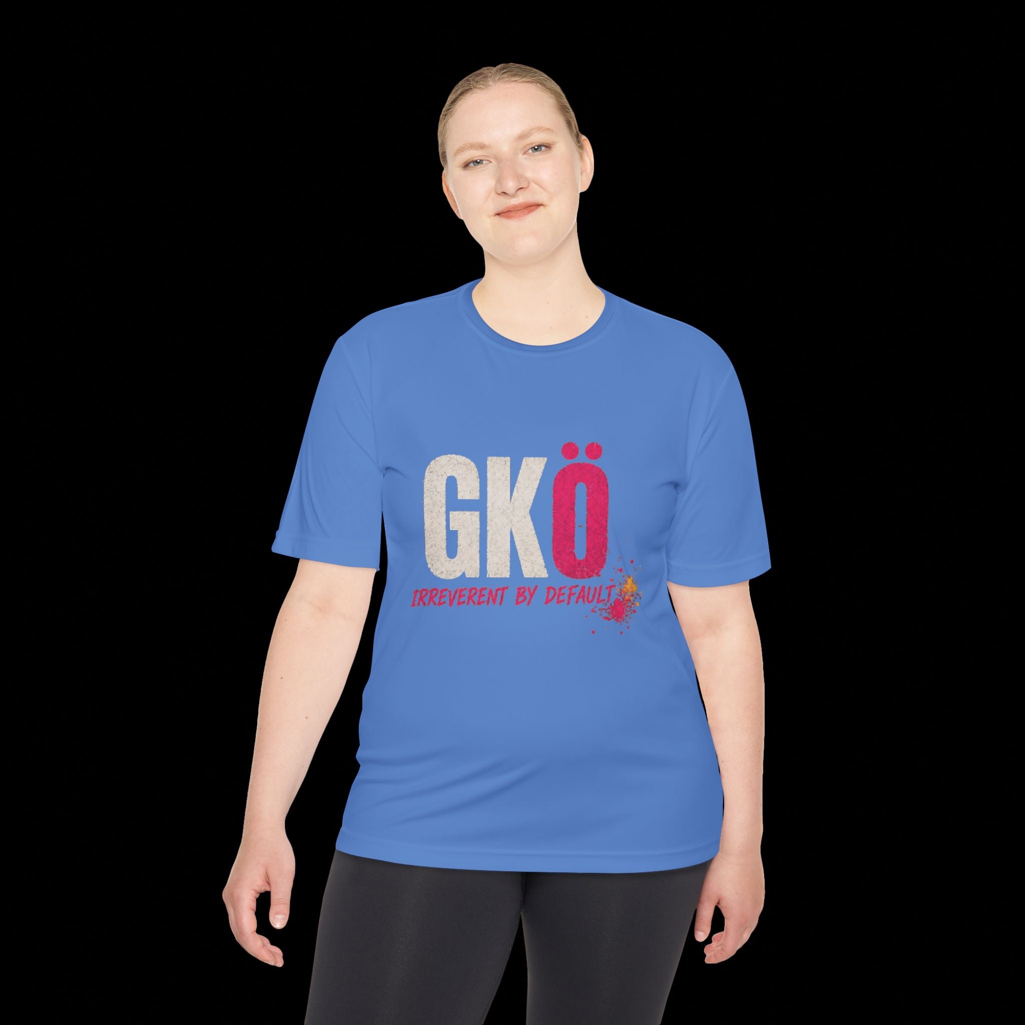 GKÖ 'Irreverent by Default' Moisture-Wicking Tee