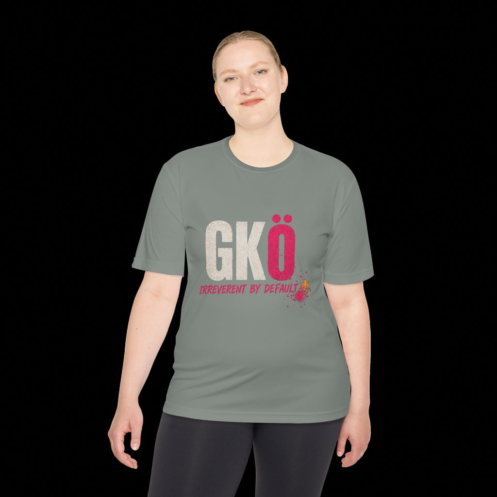 GKÖ 'Irreverent by Default' Moisture-Wicking Tee