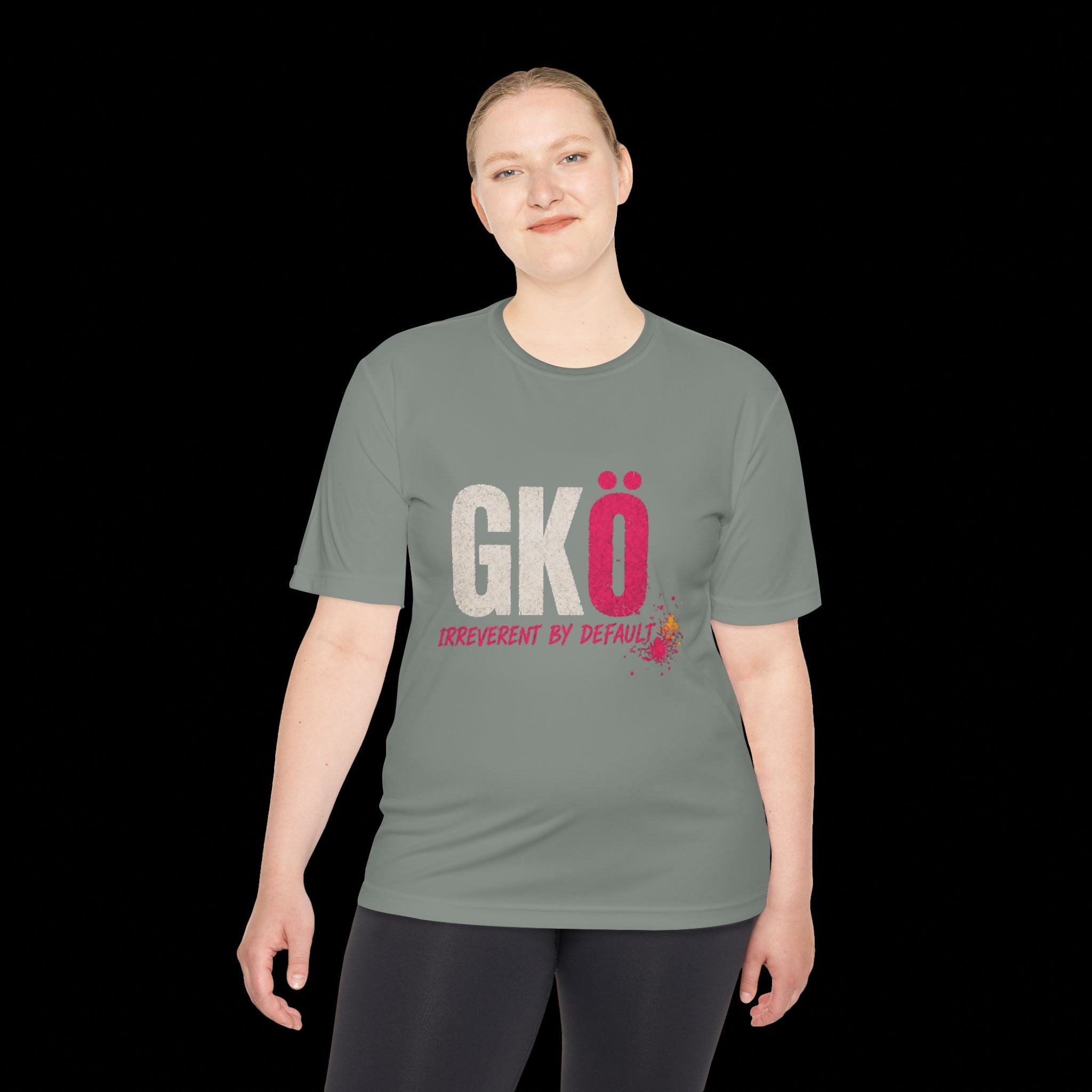 GKÖ 'Irreverent by Default' Moisture-Wicking Tee
