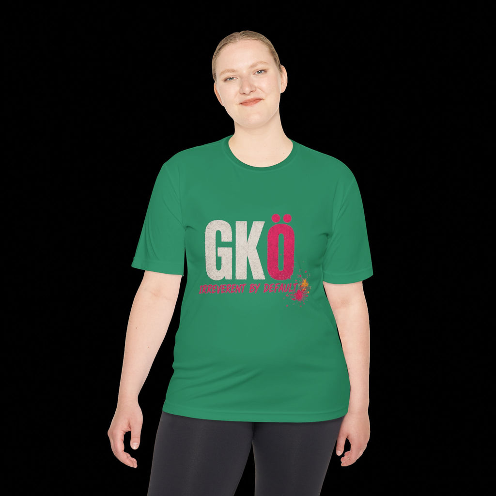 GKÖ 'Irreverent by Default' Moisture-Wicking Tee