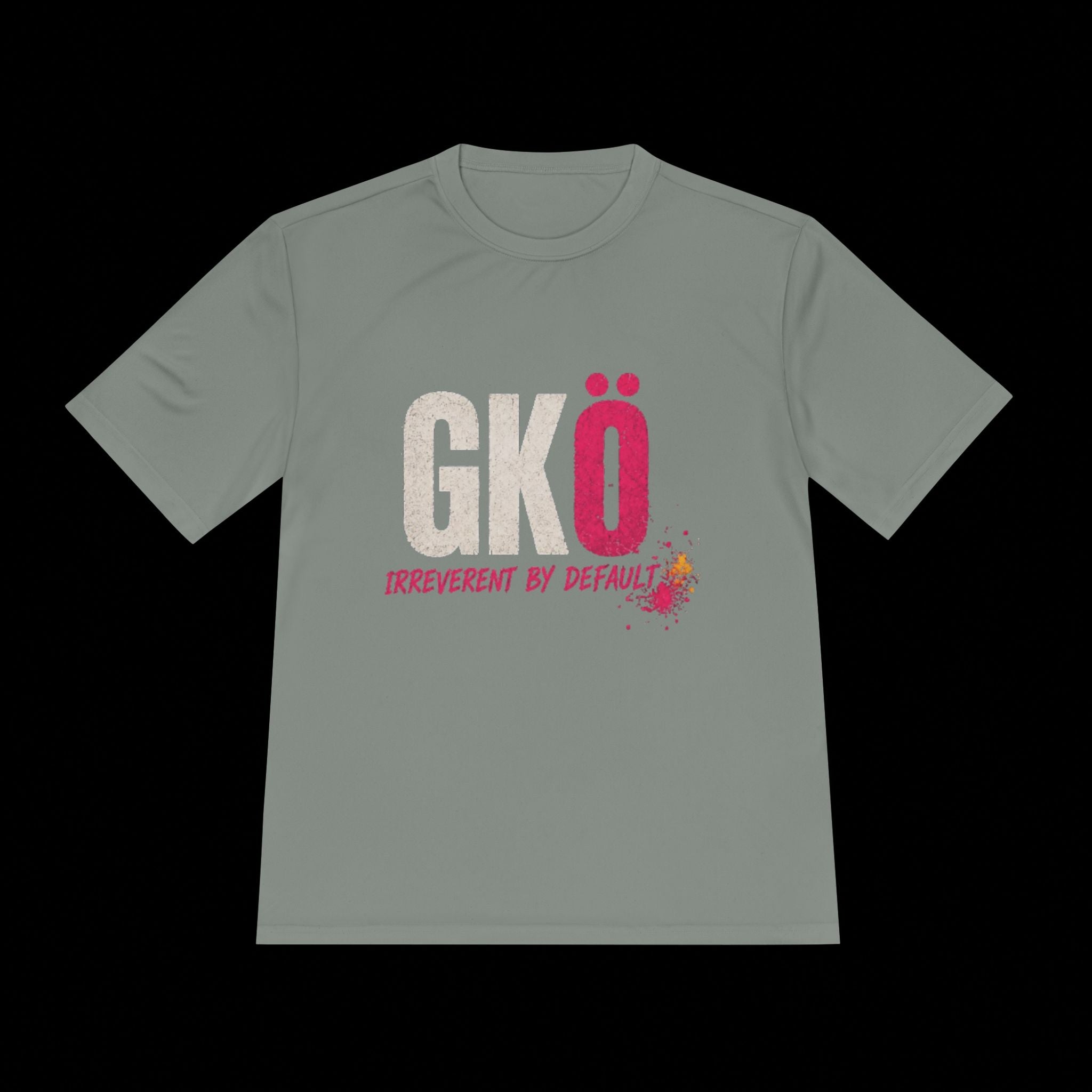 GKÖ 'Irreverent by Default' Moisture-Wicking Tee