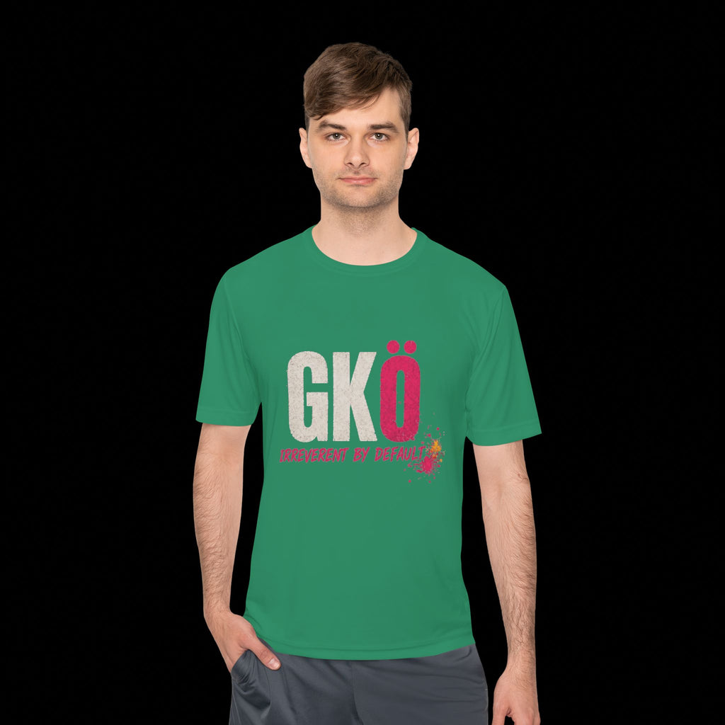 GKÖ 'Irreverent by Default' Moisture-Wicking Tee