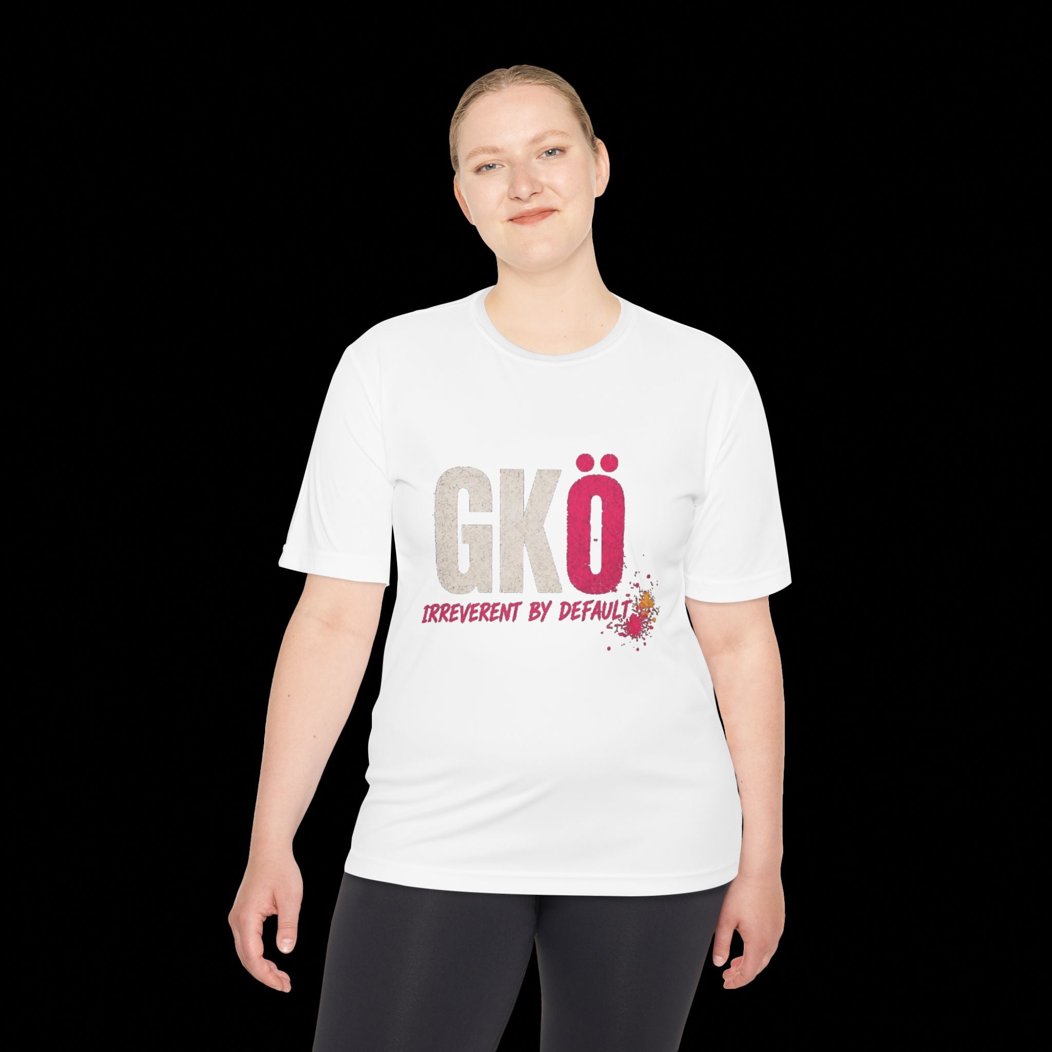 GKÖ 'Irreverent by Default' Moisture-Wicking Tee