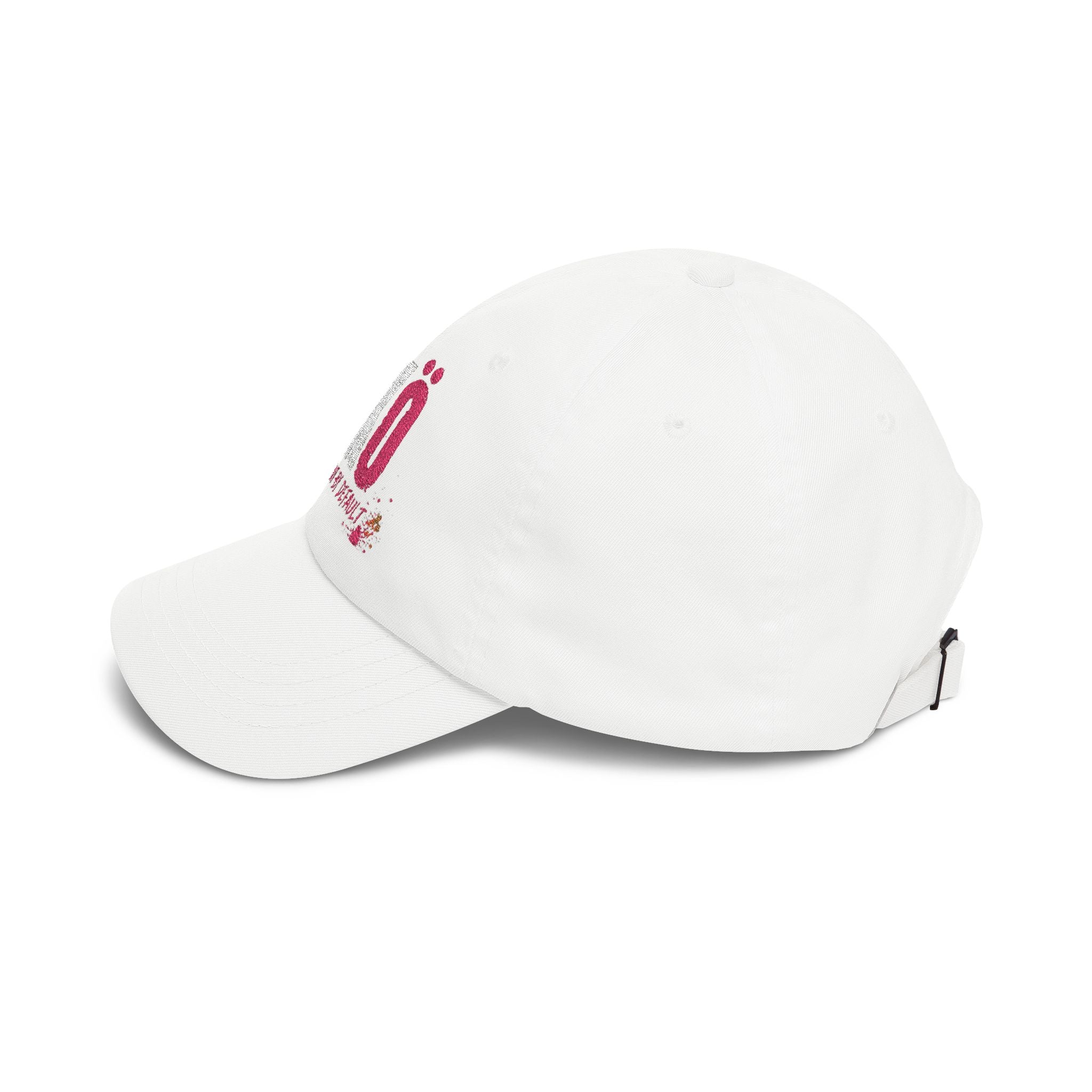 Classic Dad Cap - 'Irreverent By Default' Distressed Embroidered Hat