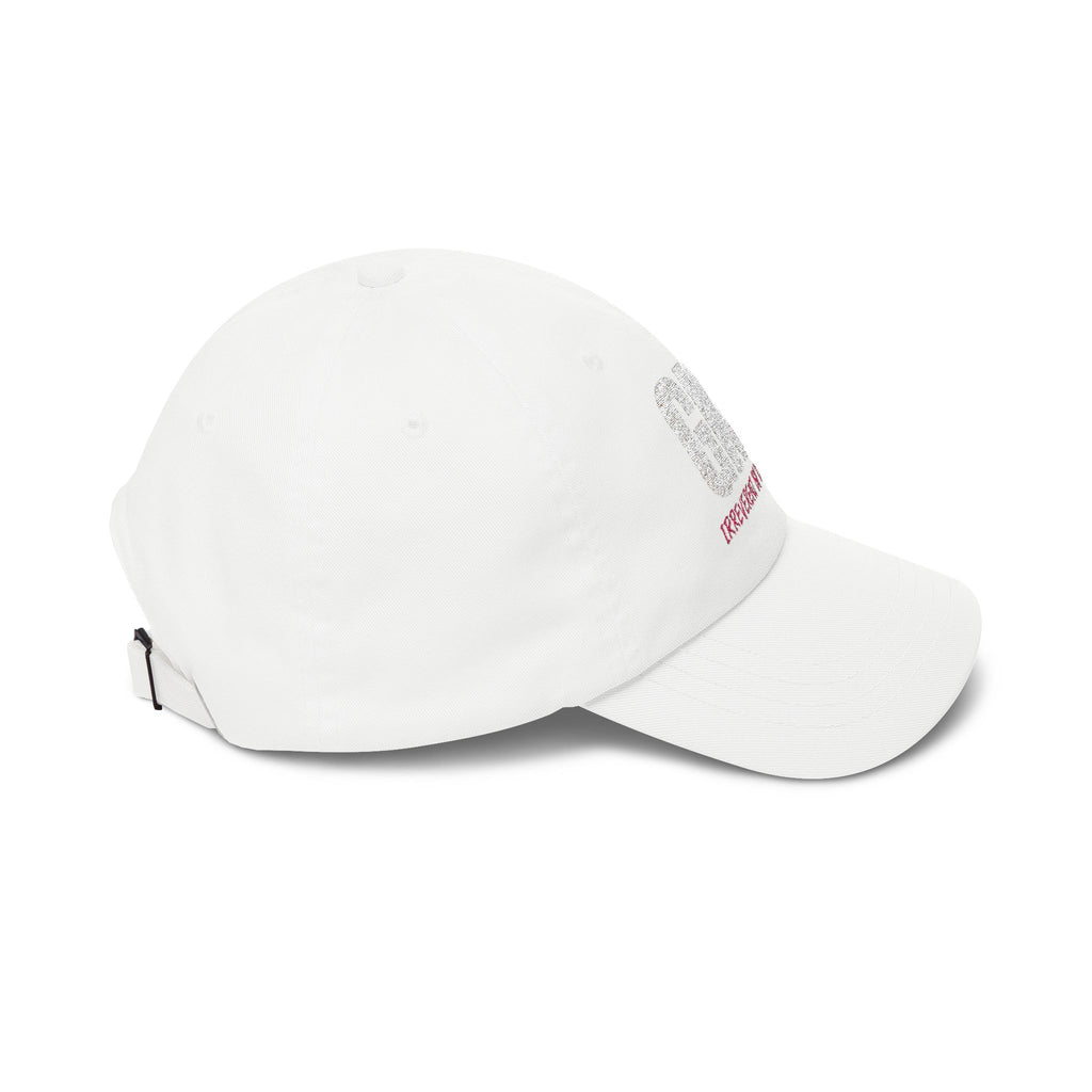 Classic Dad Cap - 'Irreverent By Default' Distressed Embroidered Hat