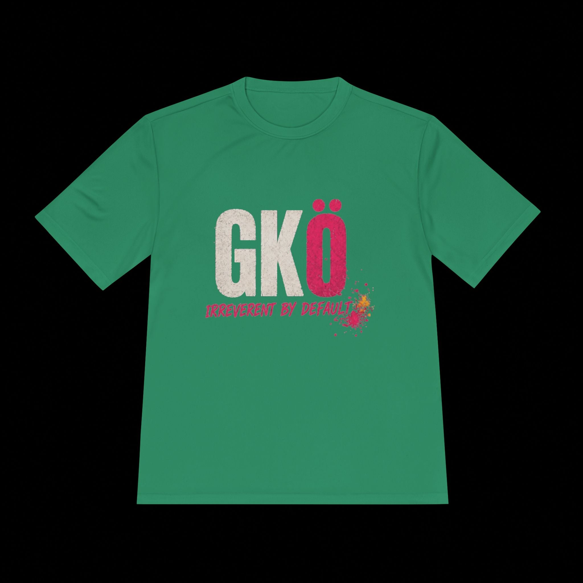 GKÖ 'Irreverent by Default' Moisture-Wicking Tee