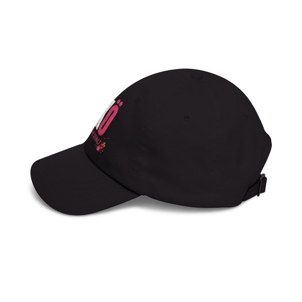 Classic Dad Cap - 'Irreverent By Default' Distressed Embroidered Hat