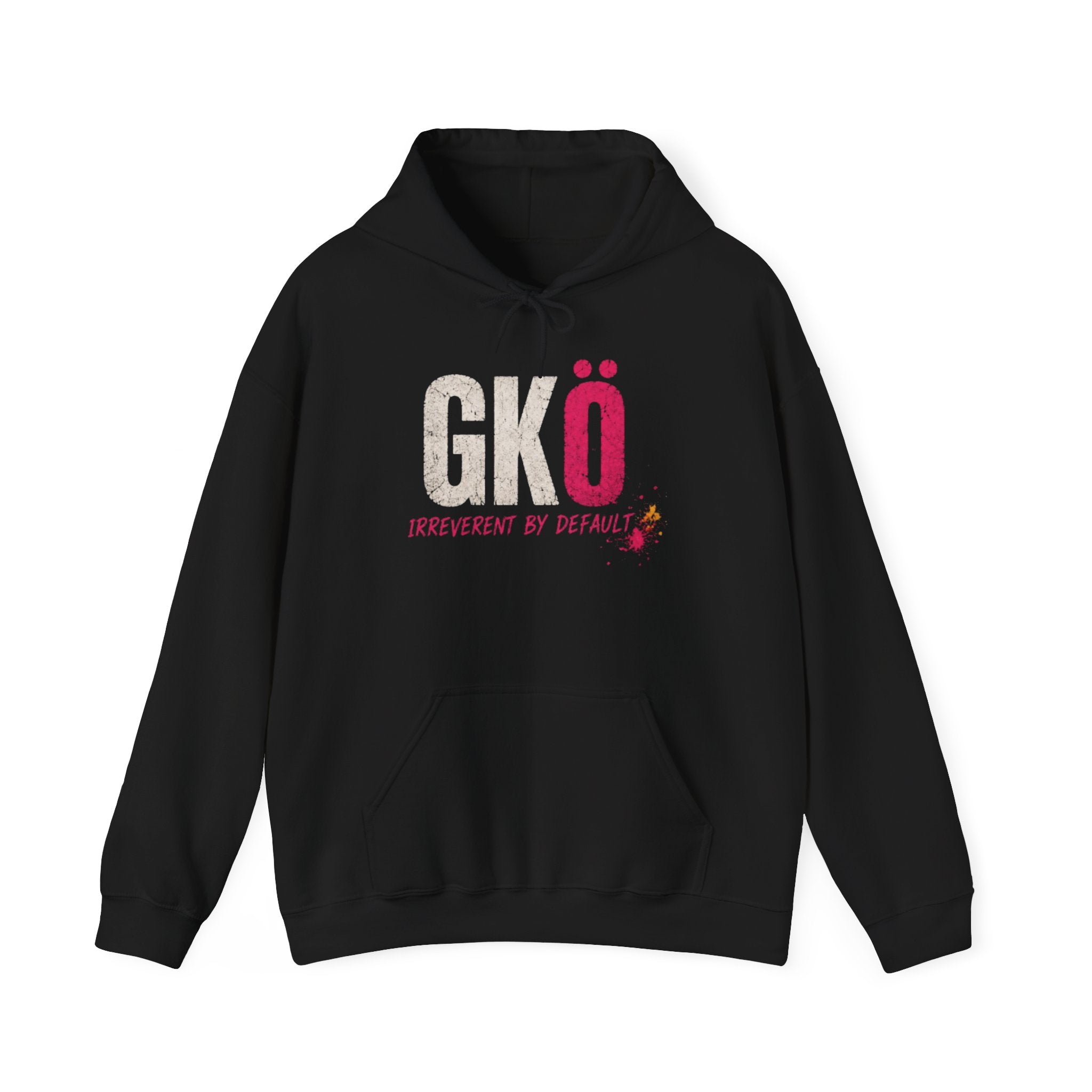 GKÖ Logo Hoodie — Irreverent By Default Graphic Sweatshirt