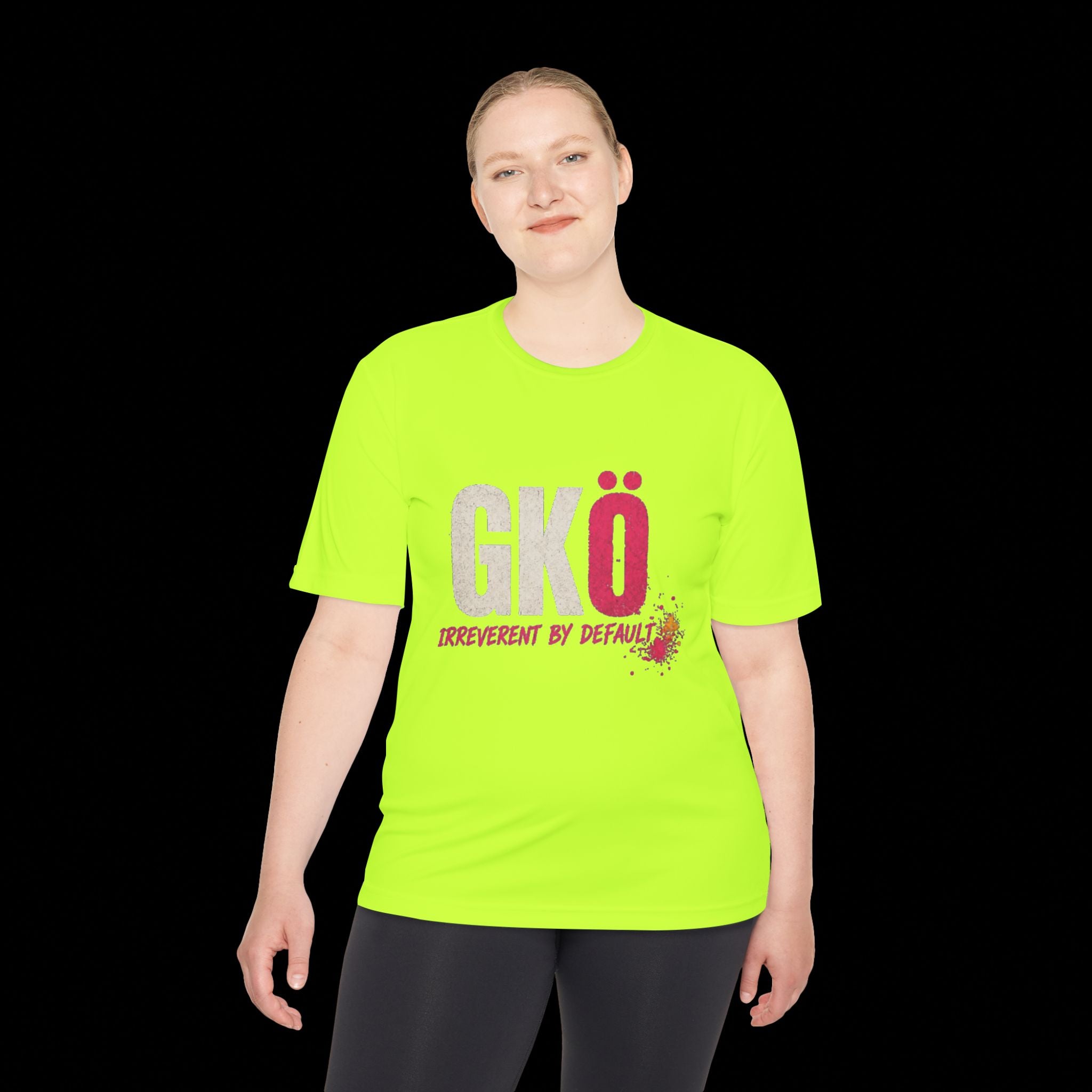 GKÖ 'Irreverent by Default' Moisture-Wicking Tee