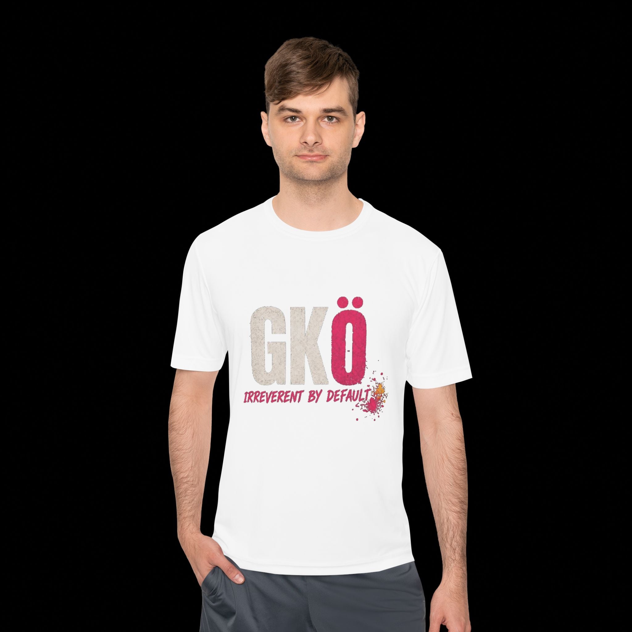 GKÖ 'Irreverent by Default' Moisture-Wicking Tee