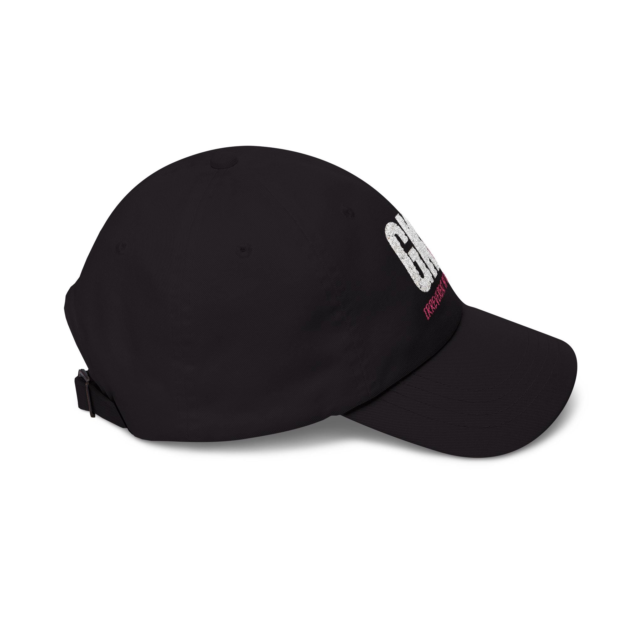 Classic Dad Cap - 'Irreverent By Default' Distressed Embroidered Hat